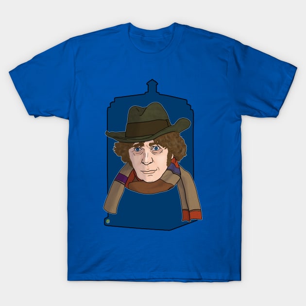 The Fourth Doctor T-Shirt by ArtOfTheNerd